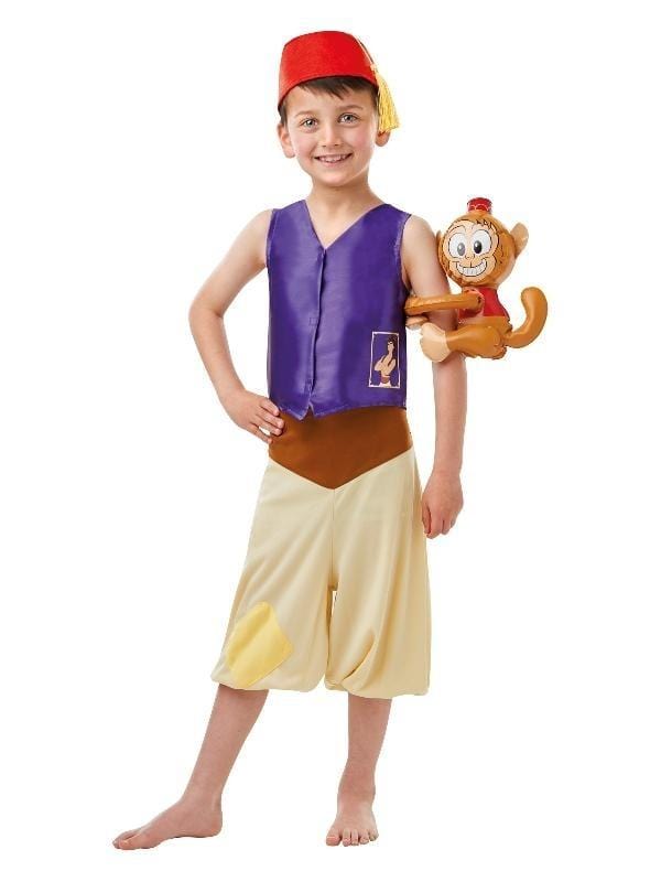 Disney Princess Aladdin Jasmine Deluxe Girl\'s Halloween Fancy-Dress  Costume for Toddler, XS