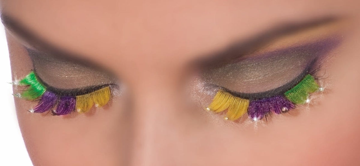 mardi gras lashes