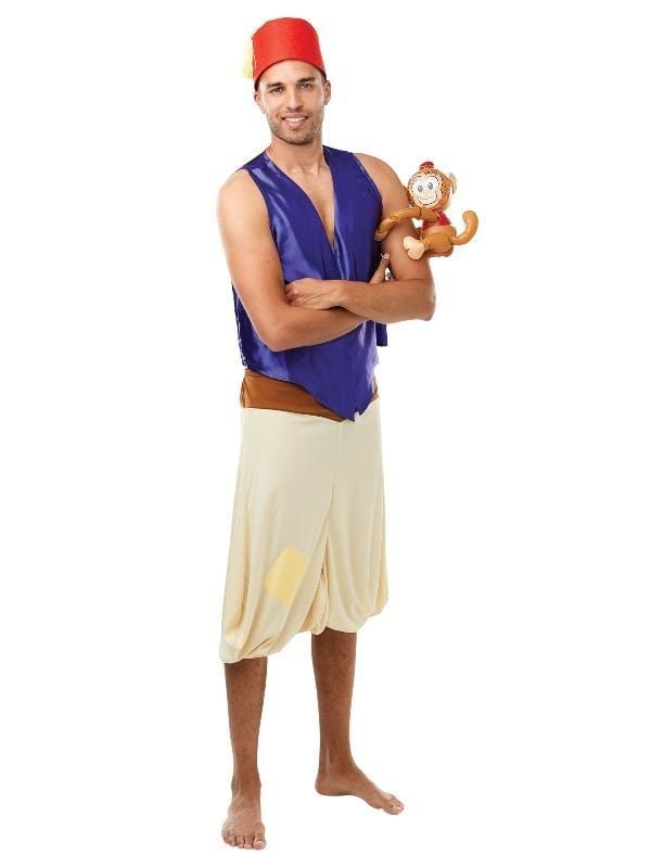 Disguise Aladdin Toddler Abu Deluxe Costume Size 4/6 Brown