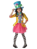 Mad Hatter Deluxe Costume for Girls