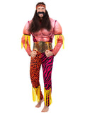 Sport Halloween Wrestling Champion 80's Men's Costume