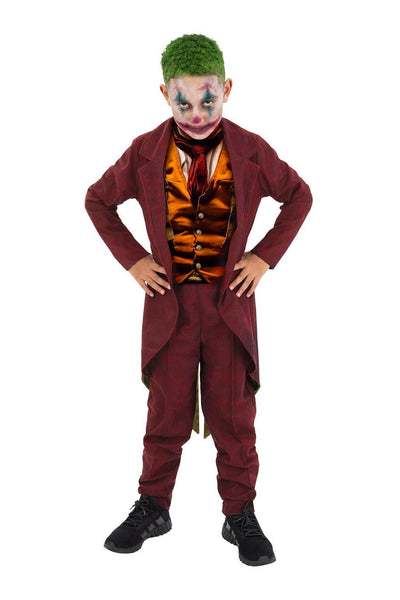 Villain Halloween Joker Folie a Deux Boys Costume