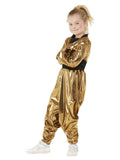 80s Gold Girl's Costume - Disguises Costumes