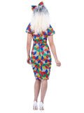 Women's 80's Costume Rubik's Cube Dress 