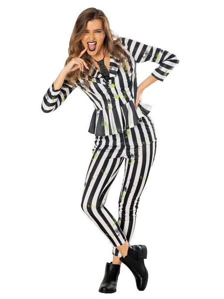 Beetlejuice Womens Costume