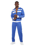 80s costumes - Blue 80's Tracksuit Adult Men's