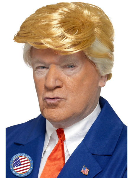 Trump Orange Wig with quiff