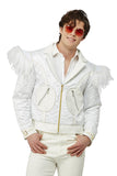 Elton John costume - white feather jacket