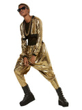 80's disco costumes - Gold 80s Disco Women's Costume