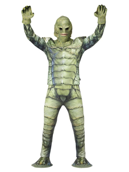 Green Lagoon Monster Halloween Costume