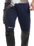 Pants with boot tops and holster Han Solo adult costume