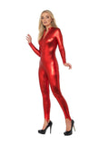 Miss Whiplash Red Halloween Costume Devil Bodysuit