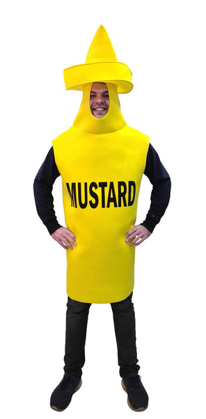 Mustard Sauce Bottle Novelty Costume