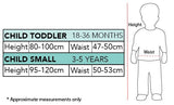 Paddington Bear Children's Costume size