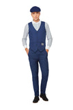 Dress like Tommy Shelby in this blue Peaky Blinders costume.