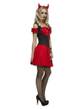 Red Lady Devil Halloween Costume side