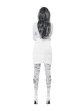 Sexy Straitjacket Halloween Costume White back