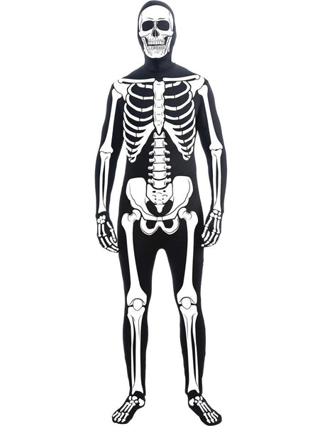 Skeleton Jumpsuit Adult Halloween Costume