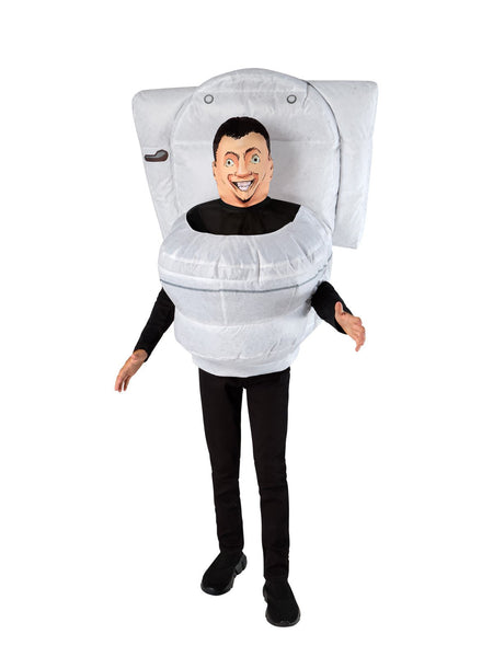 Skibdi Toilet Inflatable Kids Costume