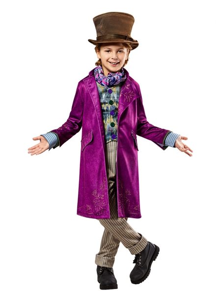 Willy Wonka Child Costume Premium Edition