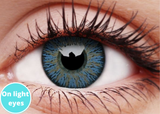 Glamour Aqua Contact Lenses Light Eyes