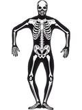 Skeleton Halloween Costume Skin Suit 