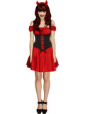 Red Lady Devil Halloween Costume