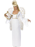 White Angel Adult Women's Costume front