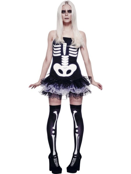 Fever Skeleton Tutu Costume