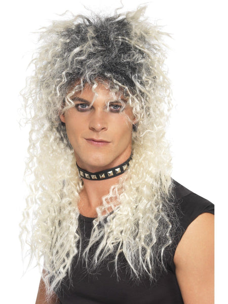 80's wigs - Hard Rocker Blond Wig