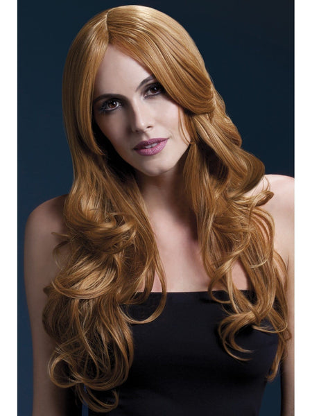 Khloe Auburn Heat Resistant Accessory Wig