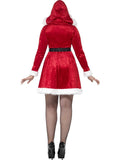 Curves Miss Santa Adult Women's Plus Costume back