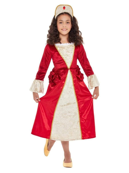 Tudor Princess Girls Costume