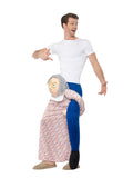 Grandma Piggyback Novelty Costume