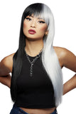 Manic Panic Raven Virgin Downtown Diva Wig