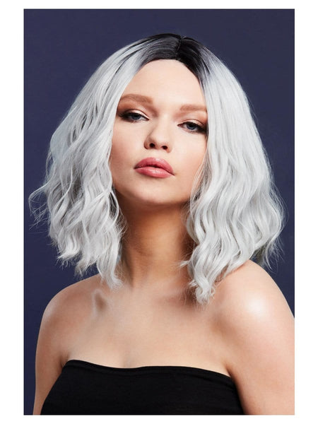 Cara Ice Silver Blend Heat Resistant Accessory Wig