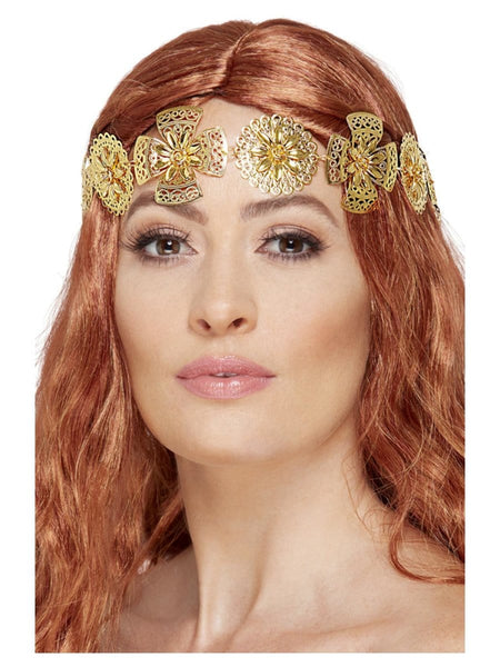 Medieval Gold Headband