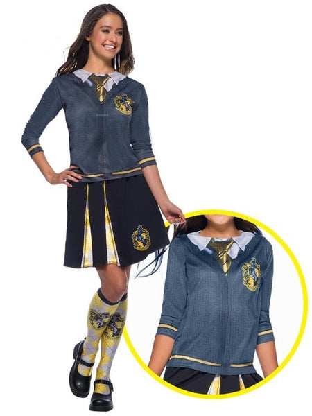 Hufflepuff Costume Top For Adults