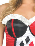 Harley Quinn Corset for Women bodice chest