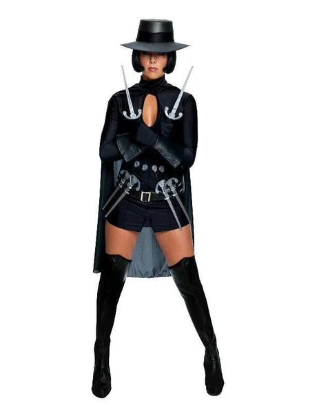 V For Vendetta Secret Wishes Costume for Women