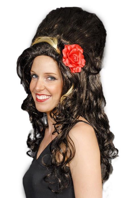 Amy Winehouse Wig Costume Fancy Dress Accessory