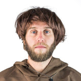 Monk Wig Brown Adult