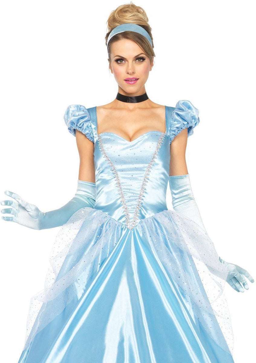 Cinderella Classic Fairy-tale Princess Ball Gown Costume