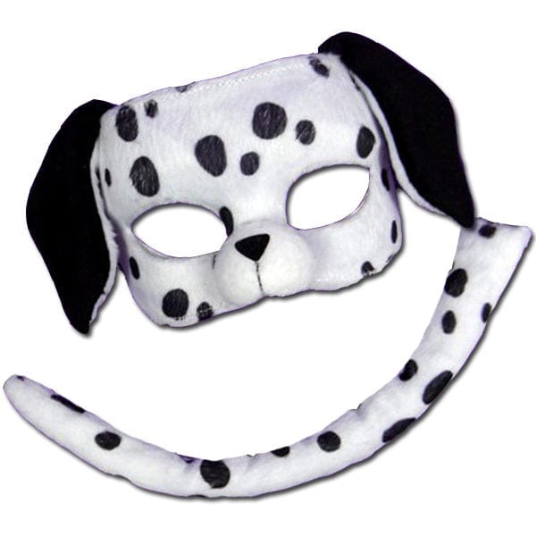 Dalmatian Mask & Tail Children's Book Week Accessory