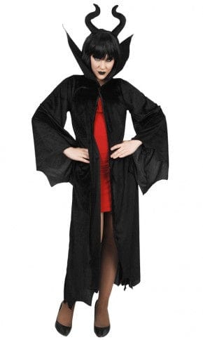 Maleficent Disney Dark Queen Cape and Headband