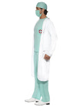 Doctor Scrubs and Lab Coat Costume side