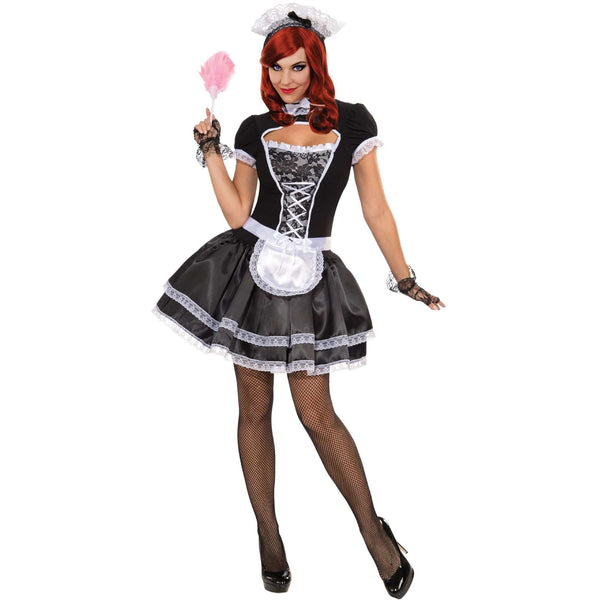 French Maid Womens Uniform Adult Costume