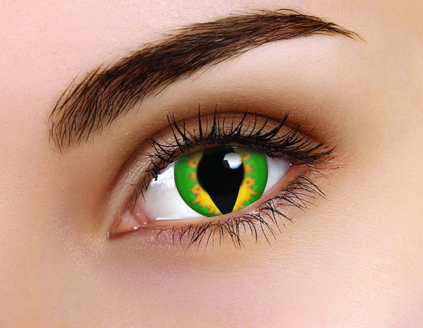 Coloured Contact Lenses Green Dragon