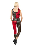 Harley Quinn Suicide Squad 2 Adult Costume jumpsuit back