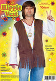 Fringed Hippie Vest for Men package